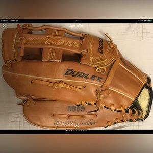 Dudley DSG9 Softball Glove Heat Series 14"  Leather Handcrafted~for Lefthander